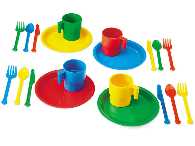 RC3a. Set de Vajilla Inds. para 4 per.