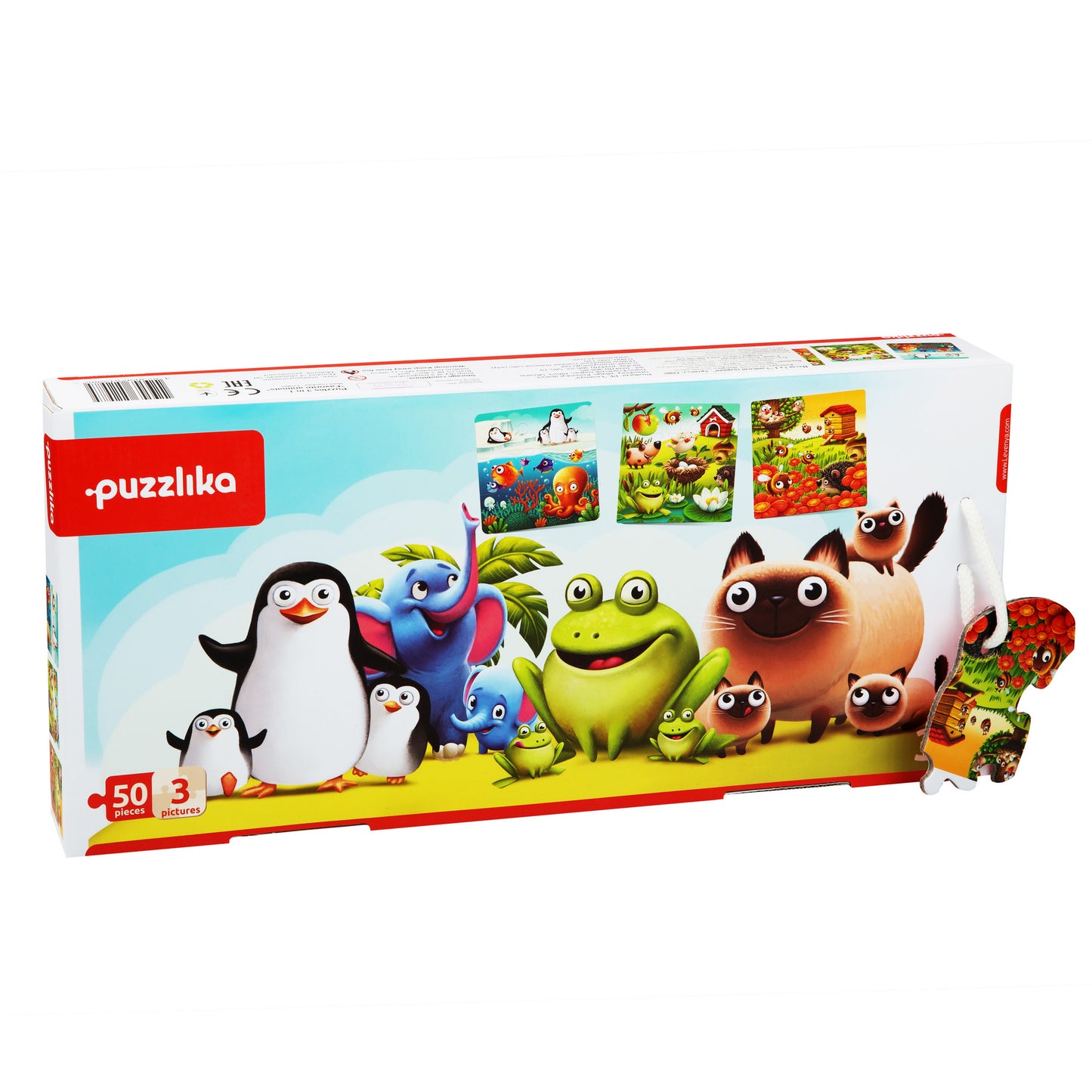 RJ105. Set de 3 Puzzles Entretenidos