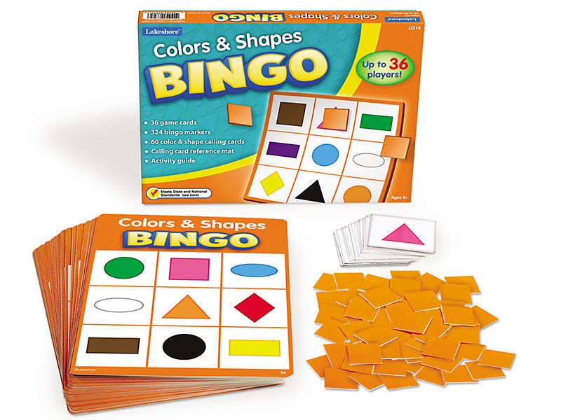 RJ51. Bingo Colores y Formas