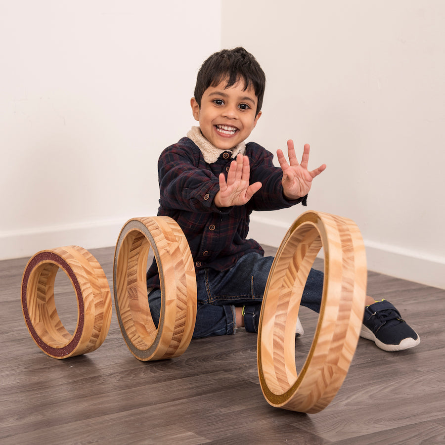 S120. Anillos Brillantes de Madera