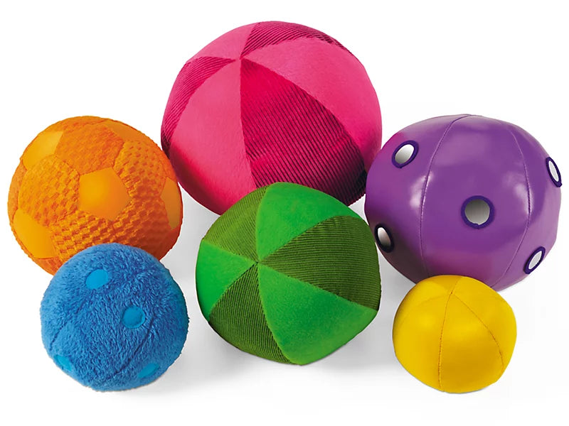 S19. Set de Pelotas de Colores Lavables didacticoschile