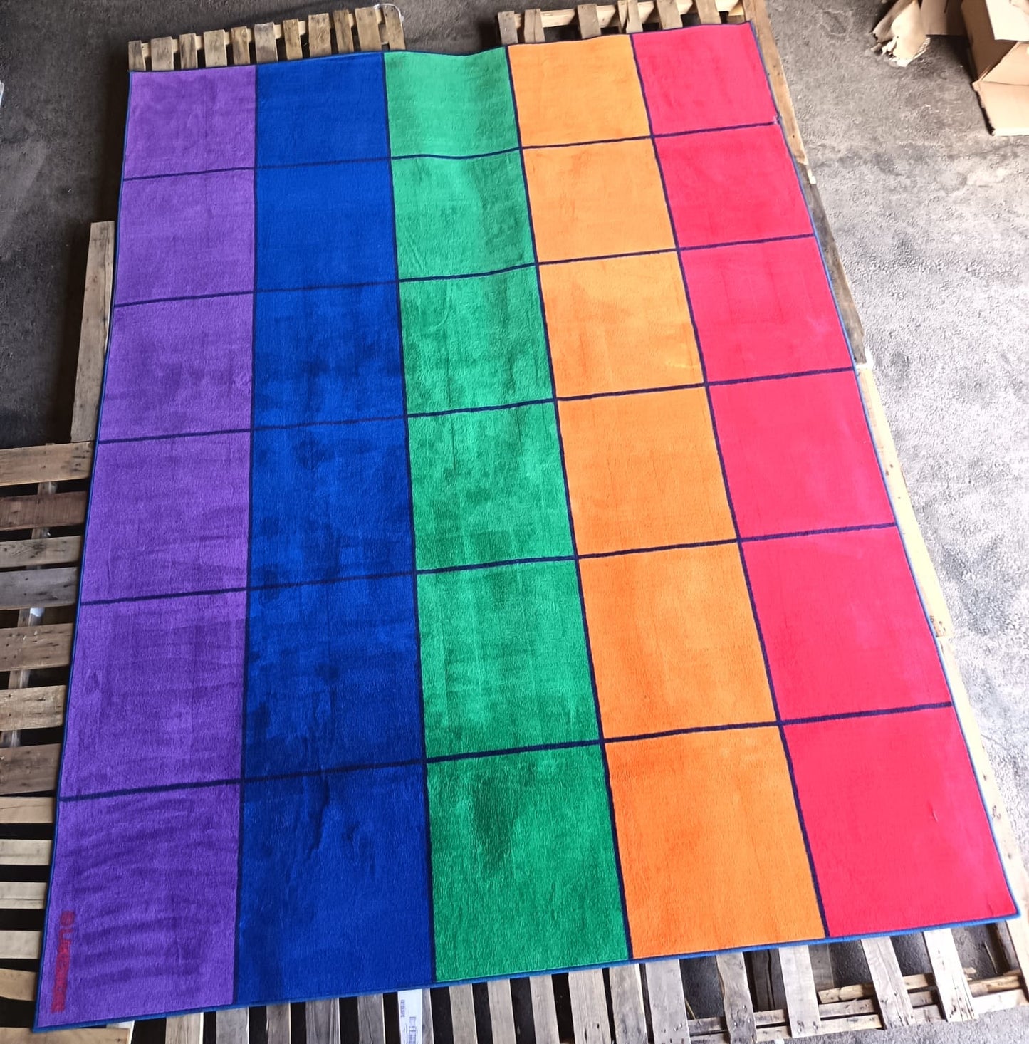 AD8a. Alfombra Didáctica colores para 30 niños OFERTA POR DETALLES