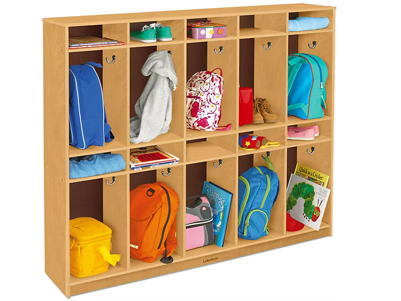 MD13. Lockers Individuales para 10 Niños