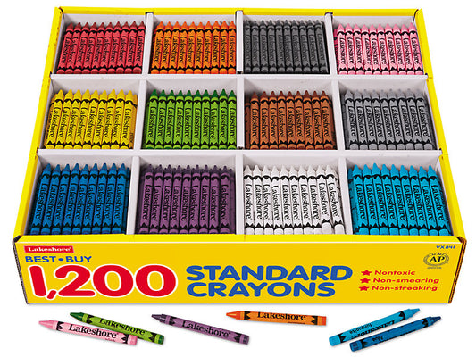 A37. Set de 1200 Crayones de Colores