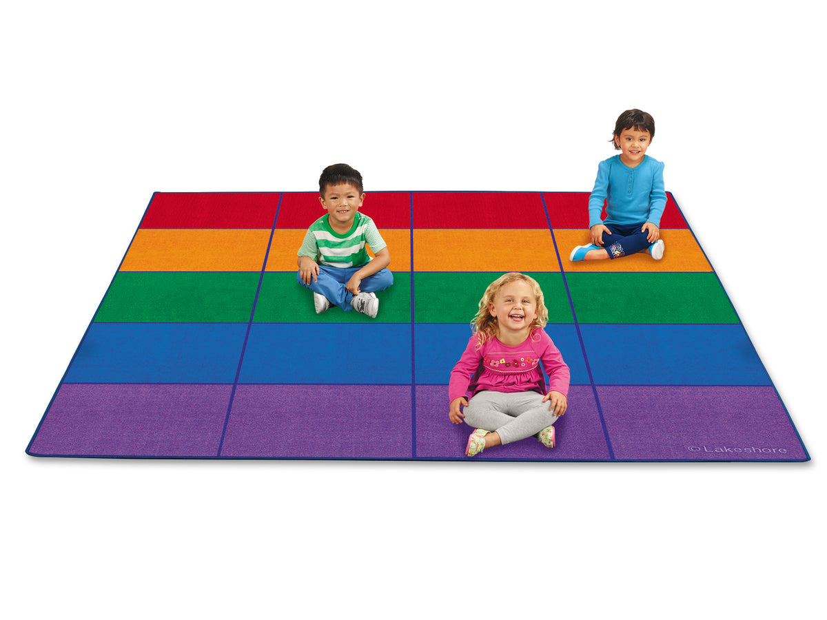 AD5. Alfombra Didáctica colores para 20 niños OFERTA POR DETALLE DE FÁBRICA