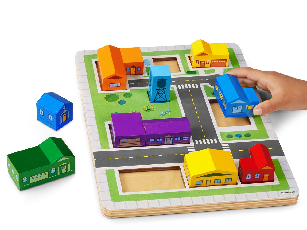 CE115. Puzzle Pueblo Suburbano