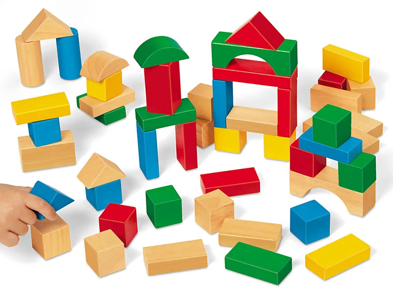 CE81. Set de Bloques Madera Colores
