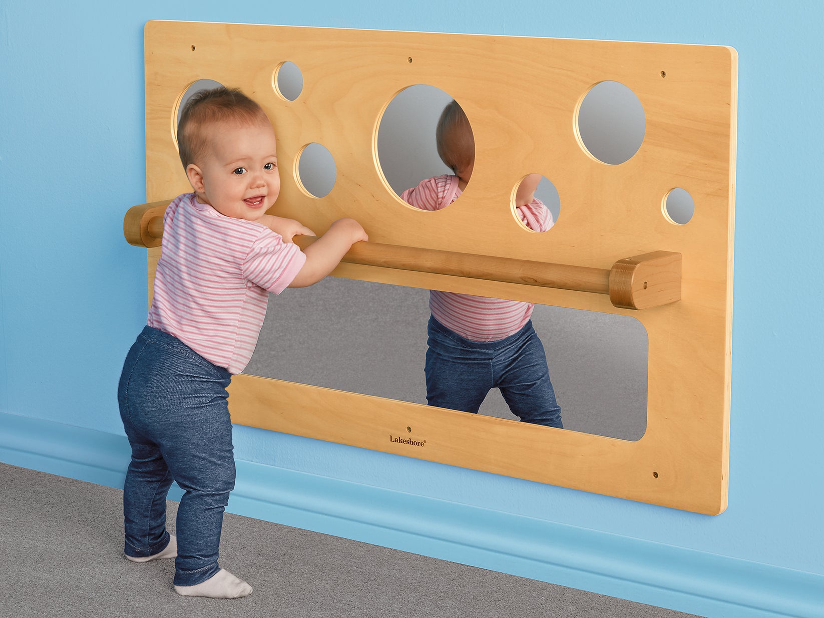 Barra de equilibrio 3 en 1 de madera multifunción para niños y pequeños, trayectoria de obstáculos, entrenamiento de equilibrio