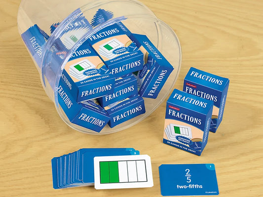 MA83b. Juego de Cartas de Fracciones