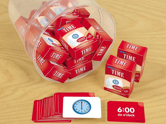 MA83e. Juego de Cartas Aprende la Hora ÚLTIMA UNIDAD