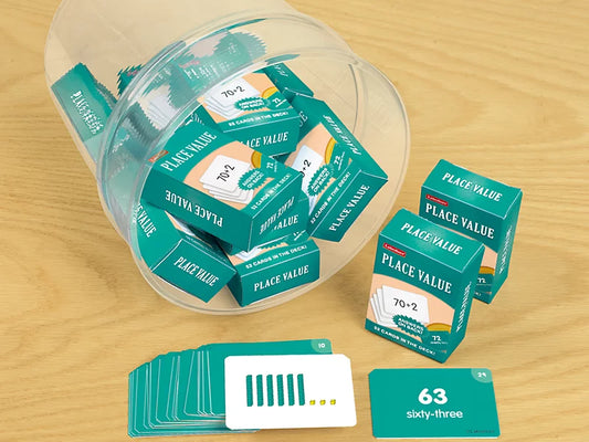 MA83f. Juego de Cartas Valor Posicional