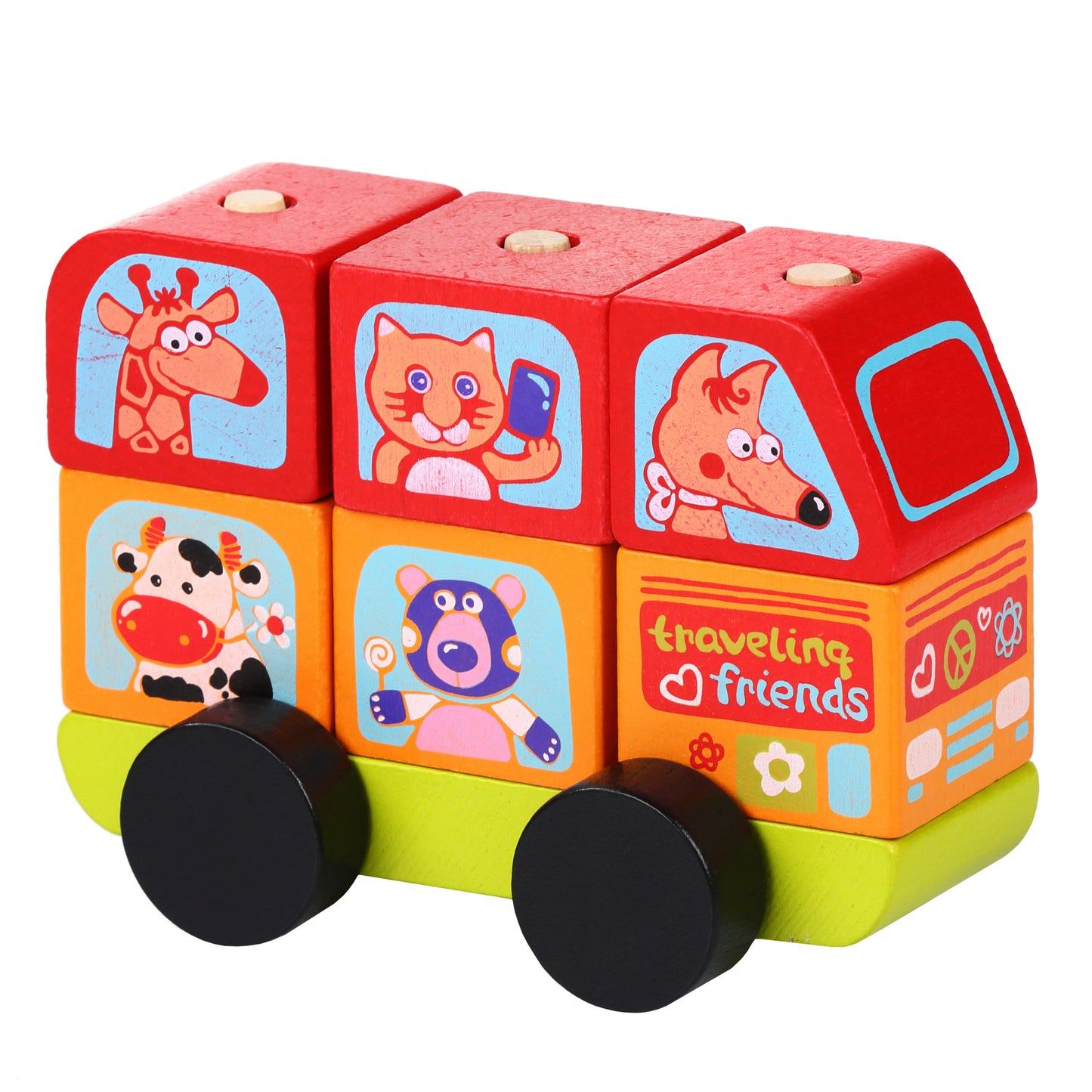 S110. Bus Apilable de Madera