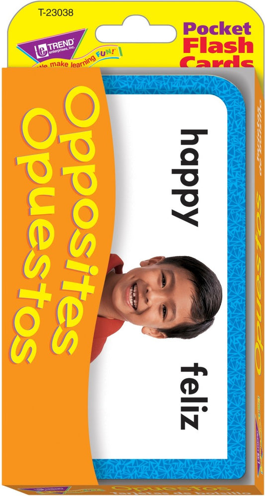 L315. Flash Cards Opuestos Español- Inglés